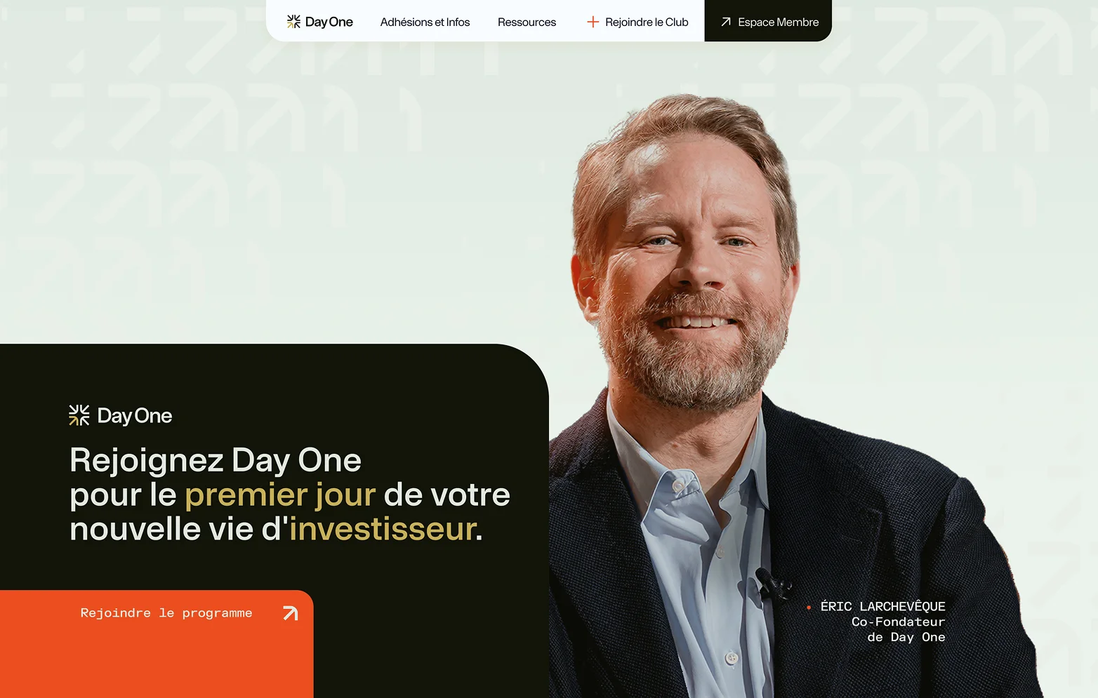 Image du site de Day One Club