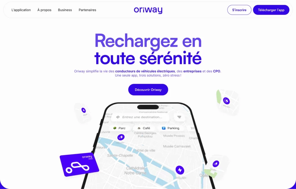 Image du site de Oriway