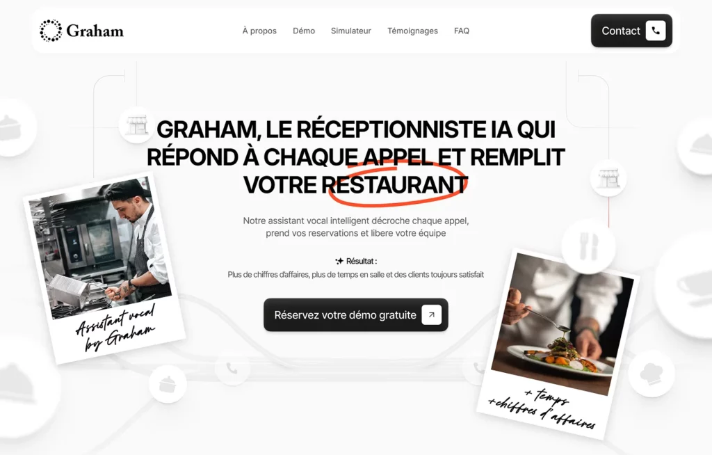 Image du site de Graham AI